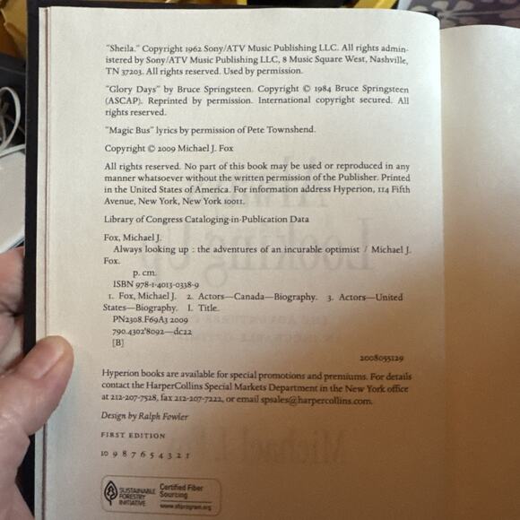 Always Looking Up : The Adventures of an Incurable Optimist by Michael J. Fox... - Picture 6 of 6